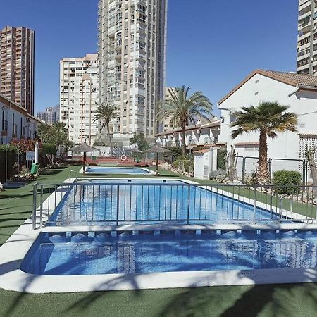 2 Bedroom Townhouse In Beautiful Gated Complex Benidorm Exteriér fotografie